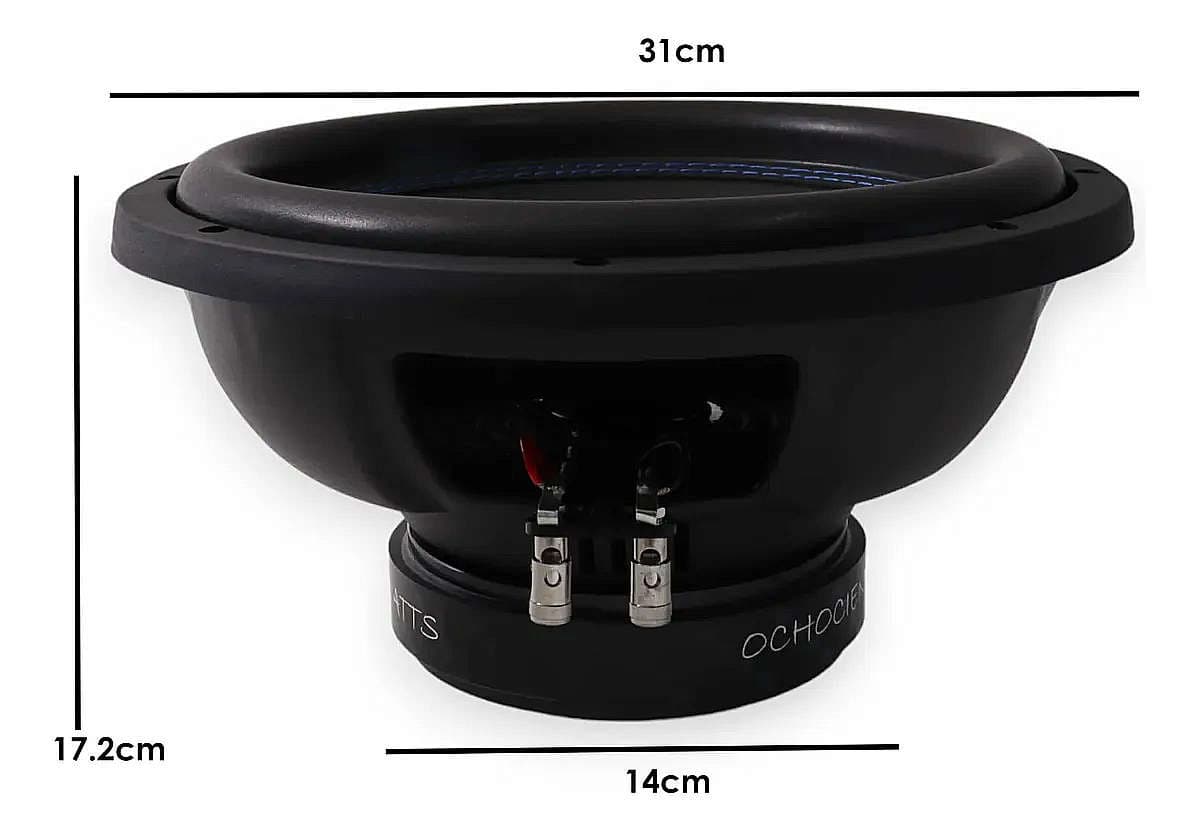 Subwoofer 12" 800W Carbón Audio
