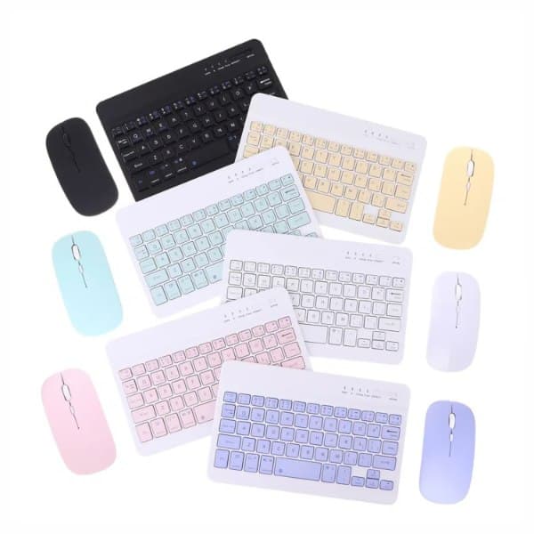 Combo Teclado An-030 Inalámbrico Bluetooth