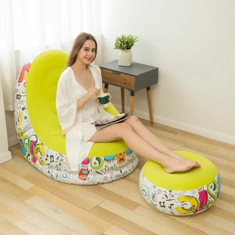 Sillón Puff Inflable Reclinable