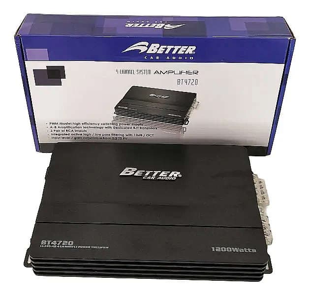 Amplificador Better 1200 W